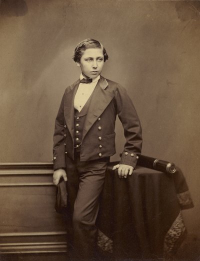 The Prince of Wales, later Edward VIII, c.1856 by John Jabez Edwin Paisley Mayall